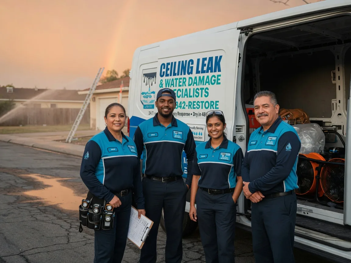 Ceiling Leak Cleanup company in Forest City, IL